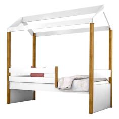 Imagem de Cama Montessori Cabana Solteiro Com Colchão