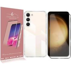 Imagem de Pelicula De Vidro 3d + Capa Anti Impacto Compativel Galaxy S23 Plus S9