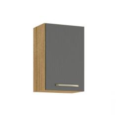 Imagem de Armario De Cozinha 1 Porta 0,40 Cm Ametista Kits Parana Freijó Gris