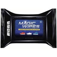 Imagem de Limpa Tênis Sapato Bolsa Instantâneo Magic Wipes Prático