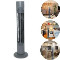 Imagem de Ventilador de Torre Circulador de Ar Silencioso 3 Níveis de Velocidade
