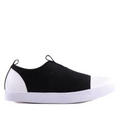 Imagem de Tênis Feminino Slip On  Dumond 4118764 Preto/Branco-Feminino