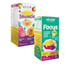 Imagem de Combo- Focus Kids + Imunese Kids- 16 Vitaminas - Ekobé