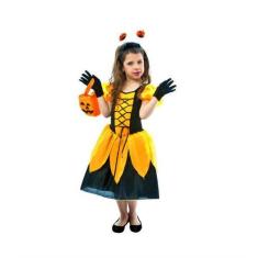 Imagem de Fantasia Feiticeira Halloween Infantil - Jade Fashion