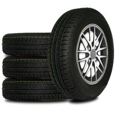 Imagem de Jogo 4 Pneus 185/70R13 Remold Aro 13 Remoldado