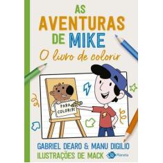 Imagem de Livro - As aventuras de Mike - o livro de colorir