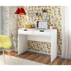 Imagem de Escrivaninha New Branco Ac/branco Ac - Olivar - Cor: Branco