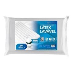Imagem de Travesseiro Performance Em Látex Sintético Lavável Plus Fibrasca