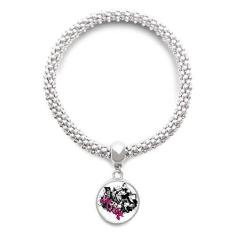 Imagem de DIYthinker Pulseira de prata com pingente, pingente, corrente ajustável para esportes de inverno