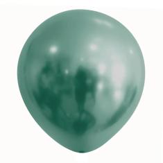 Imagem de Balão Cromado Metalizado Verde - 9 Polegadas - 25 Unidades