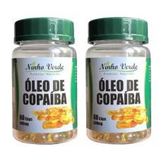 Imagem de Kit 2 Óleo de Copaíba 500mg 120 cápsulas - Ninho Verde