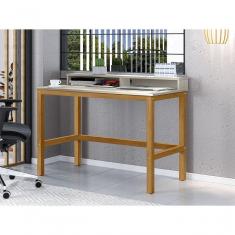 Imagem de Escrivaninha Califórnia Off White / Amêndoa - Tebarrot