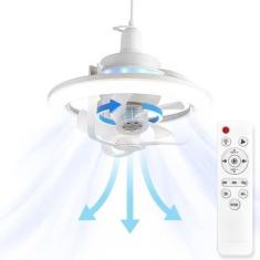 Imagem de Luz Ajustável e Ventilador 50W com 360 de Rotação: Versátil! - JP