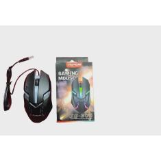 Imagem de Mouse Gamer Com Fio Rgb Jogos Computador 1200 Dpi Sb-s06