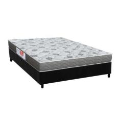 Imagem de Cama Box Casal: Colchão Espuma D45 Orthoflex Comfortpedic + Base CRC S
