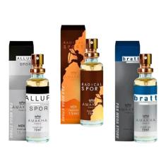 Imagem de 03 Perfume Masculino Amakha Paris Allur Sport Radical Bratt