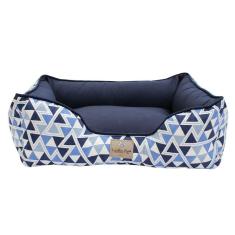Imagem de Cama Barcelona Azul Para Cães E Gatos - Tam. P