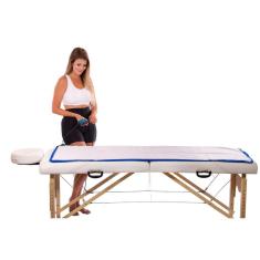 Imagem de Lençol Colchonete Térmico Maca Massagem Manta 170X70Cm 127V