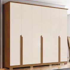 Imagem de Guarda-Roupa Andreas 6 Portas 6 Gavetas Henn