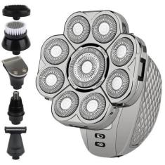 Imagem de Barbeador Com 9 Laminas Elimina Cabelos Maquina De Corte Top - A.R Var