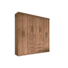 Imagem de Guarda Roupa 8 Portas E 6 Gavetas Liverpool Atacama Santos Andira
