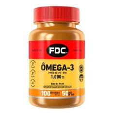 Imagem de Omega-3 Fish Oil Óleo De Peixe Epa 1000Mg 100 Cápsulas Fdc - Fdc Vitam