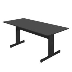 Imagem de Mesa Para Escritório 2000 Retan Preto Onix