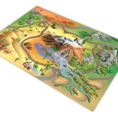 Imagem de Pista Para Carrinhos Miniatura Natureza Deserto 100X50cm - Plimshop