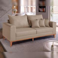 Imagem de Sofá  3 Lugares 190cm Viena Suede/Bege