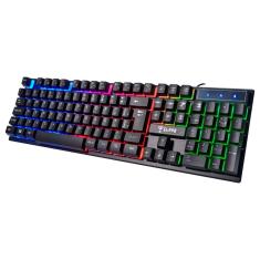 Imagem de Teclado Gamer Led Rainbow Jungle CL-TJ8313 Clanm
