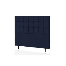 Imagem de Cabeceira King Espanha 195 CM Suede  Marinho - D A Decor