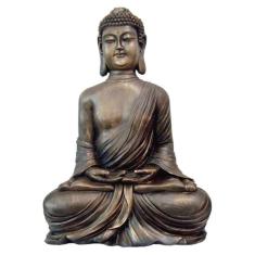 Imagem de Buda Hindu Meditação Meditando Estátua Decoração Grande