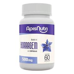 Imagem de Óleo de Borragem 500mg Apisnutri 60 cápsulas