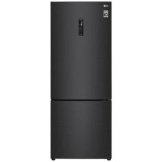 Imagem de Geladeira LG GC-B569NQL Frost Free Inverse 451 Litros cor Preto Inox