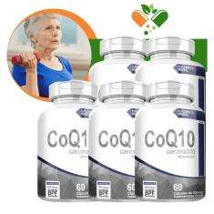 Imagem de Kit 5 Suplemento Coenzima Q10 500Mg 60 Cápsulas