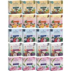 Imagem de Kit 20 Sabonetes Exotic Vegetal Hidratante 170G Davene