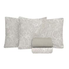 Imagem de Jogo De Cama Casal 200 Fios Fiori - Lívia (7605)