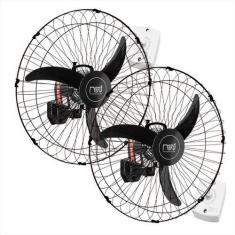 Imagem de Ventilador De Parede Tron 60cm Bivolt 140W Oscilante Kit 2Un