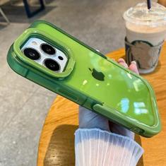 Imagem de Estojo transparente para celular com suporte para pára-choque para iPhone 13 12 11 14 Pro Max 13Pro XR XS Max X 11 Tampa traseira à prova de choque para proteção de câmera, T5, para iPhone 1