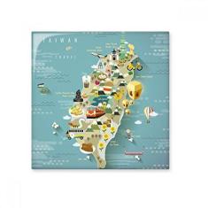 Imagem de Adesivo brilhante de ejo de cerâmica para viagem, área Taiwan, China