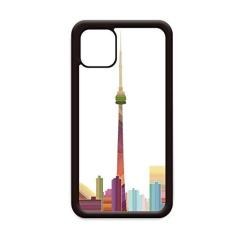 Imagem de Capa Canadá Landmark and City Watercolor para iPhone 11 Pro Max para Apple Mobile Case Shell