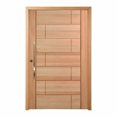 Imagem de Porta Pivotante Maciça 214x109cm Eucalipto Pm94 Talismã Cruzeiro Portas Nude
