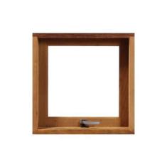 Imagem de Janela Maxim-Ar Panorâmica 60cm Reta em Madeira Maciça Cedro Arana Cas