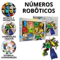 Imagem de Blocos para Montar Robô - Nibus