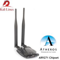Imagem de Atheros ar9271 chipset 150mbps sem fio usb wifi adaptador 802.11n placa de rede com 2 antena para