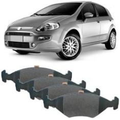 Imagem de Kit Pastilha Freio Fiat Punto 2009 a 2011 Dianteira Teves Lonaflex