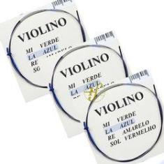 Imagem de Corda Violino Mauro Calixto 2ª La A 4/4 (Kit com 3)