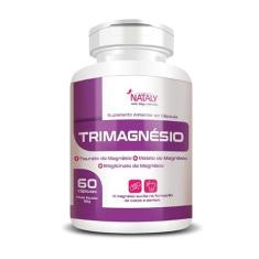 Imagem de Trimagnésio (taurato,malato e bisglicinato) 60 Capsulas de 500mg Nataly