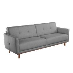 Imagem de Sofá 3 Lugares Di Cavalcanti Cinza 220 Cm