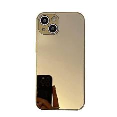 Imagem de Estojo Silver Golden Mirror para iPhone 14 13 12 Pro Max 11 X XR XS 8Plus Capa traseira rígida galvanizada, 2, para 12 (6.1)